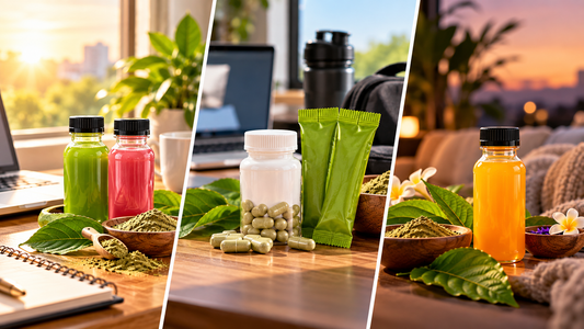 Best time of day for kratom shots and tablets in morning afternoon and evening