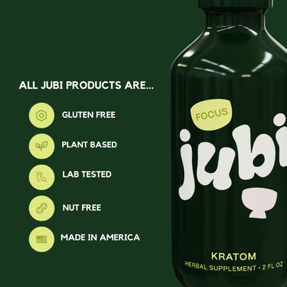 Jubi Kratom Lime Focus Shot - Great Tasting, Invigorating Lime Flavor!