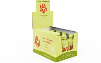 Jubi Lion's Mane Clarity Energy Shot for Optimal Brain Support* (Wholesale)