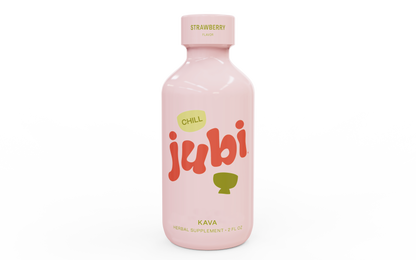 Jubi Kava Strawberry Chill Shot - The Best Tasting Kava Shot!