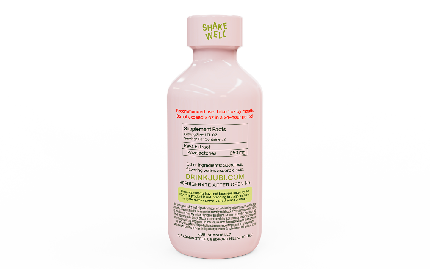 Jubi Kava Strawberry Chill Shot - The Best Tasting Kava Shot!