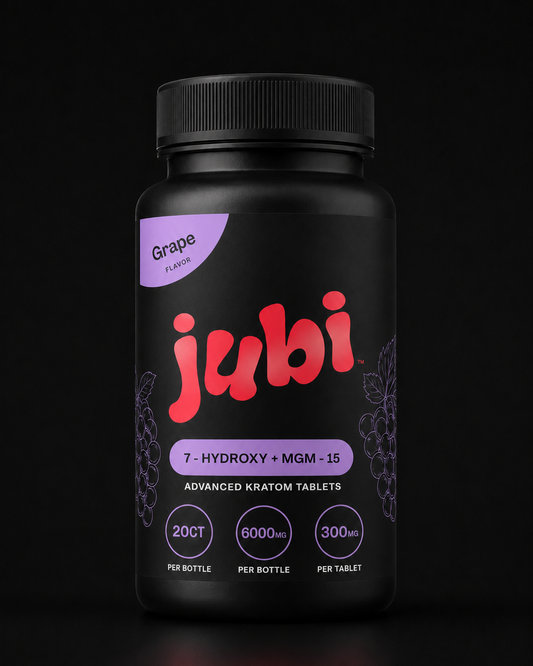 Jubi 7-Hydroxy + MGM-15 — 20CT 6000MG Bottle