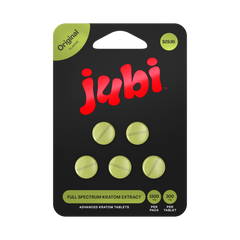 Jubi Full Spectrum Kratom Extract Tablets – 1500MG | 5CT
