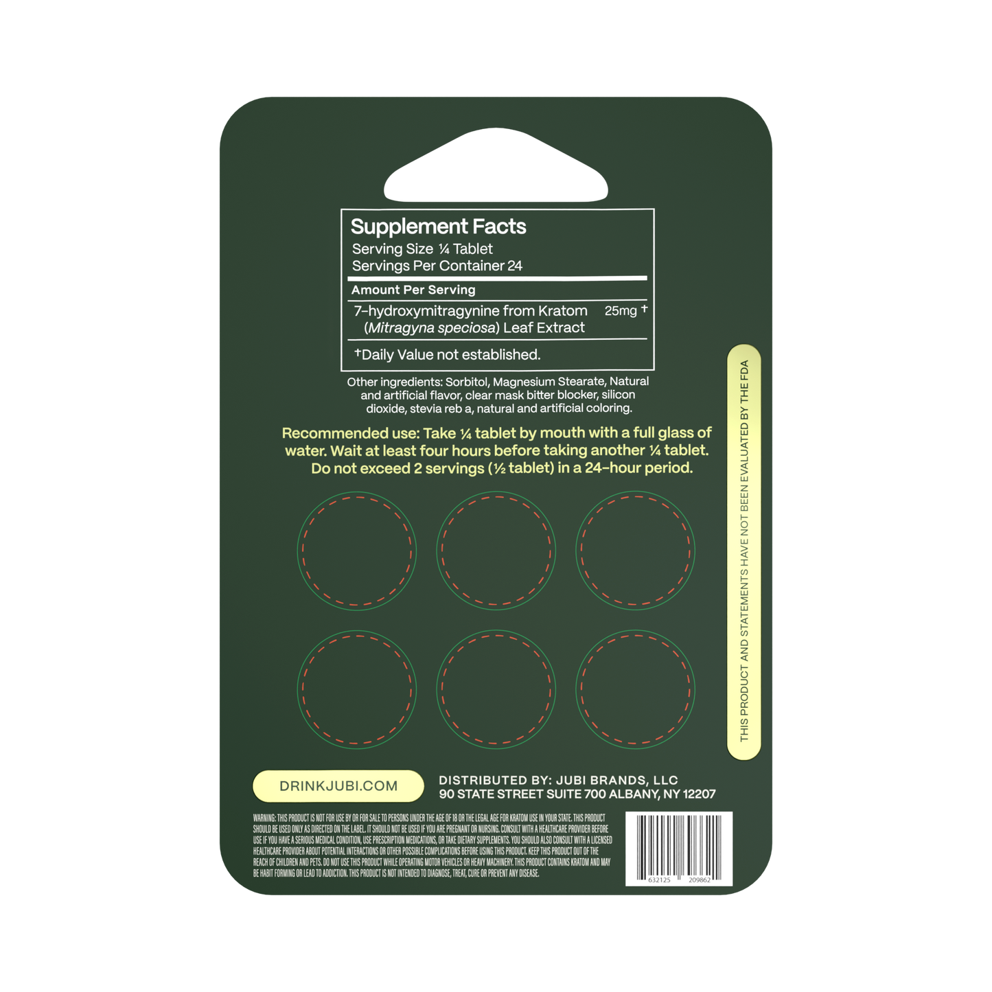 7OH 100mg Chewable Tablets