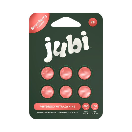 🎁 Jubi 7OH 100mg Chewable Tablets - Premium 7-Hydroxymitragynine Extract (100% off)