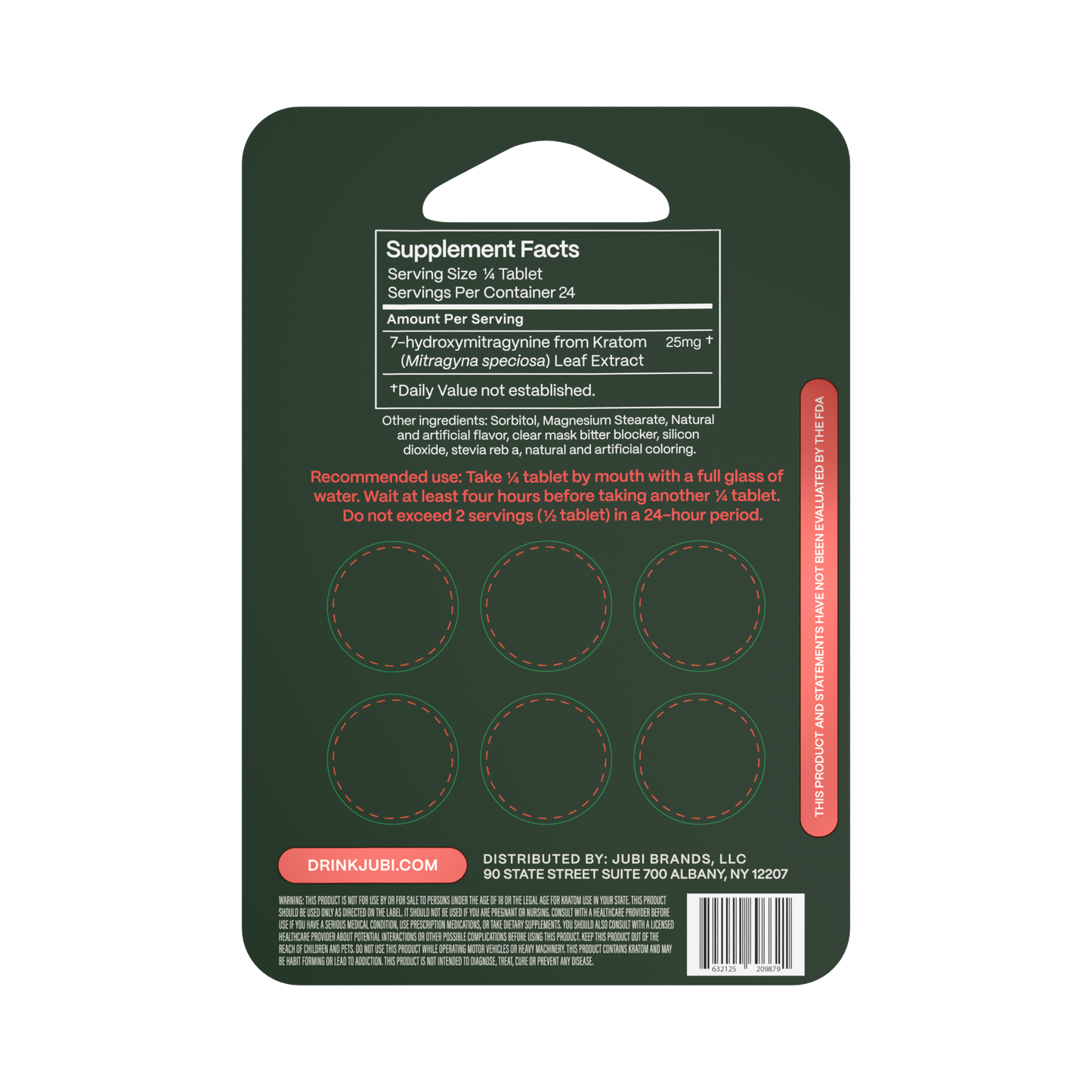 7OH 100mg Chewable Tablets