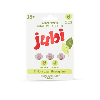 🎁 Jubi 7OH Advanced Kratom Tablets 18mg - Precise, Portable 7-Hydroxymitragynine (100% off)