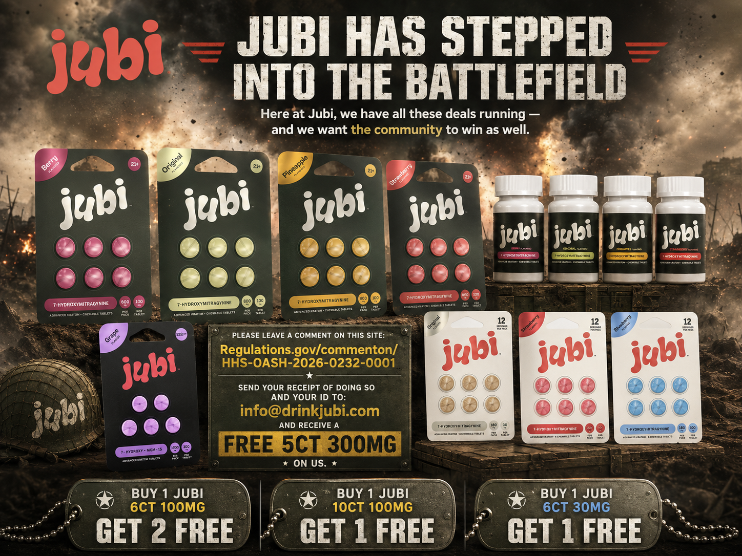 Drink Jubi Hero Banner