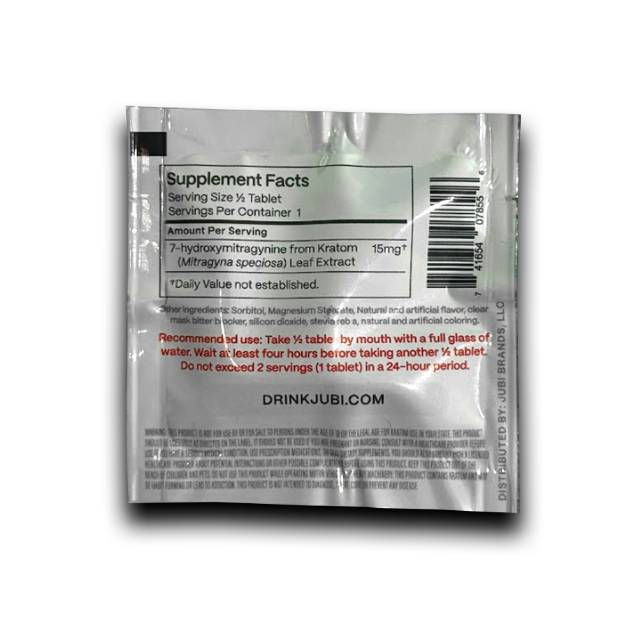 7oh Extract - 30mg Chewable Single Pack Tablet
