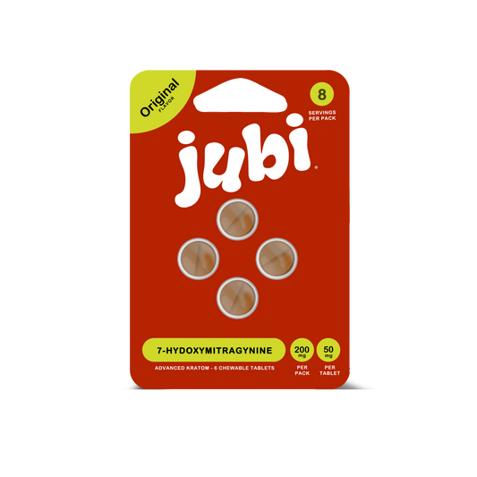 🎁 Jubi 7OH 50mg Chewable Tablets - Precise, Portable 7-Hydroxymitragynine Extract (100% off)