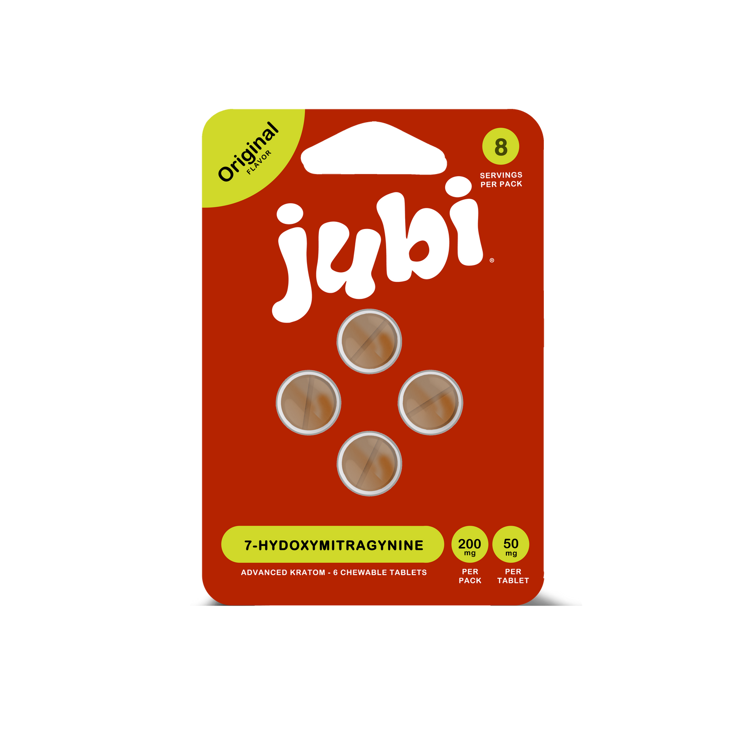 🎁 Jubi 7OH 50mg Chewable Tablets - Precise, Portable 7-Hydroxymitragynine Extract (100% off)