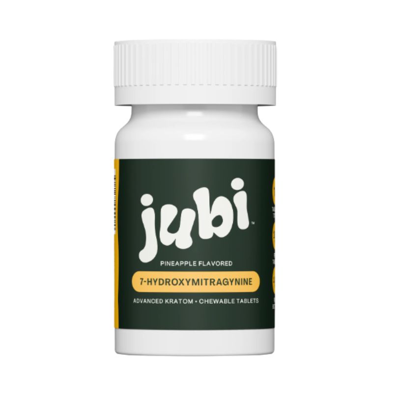 🎁 Jubi 7OH 10CT 100mg Chewable Tablets - Premium 7-Hydroxymitragynine Extract Chewables Tablets Bottle (100% off)