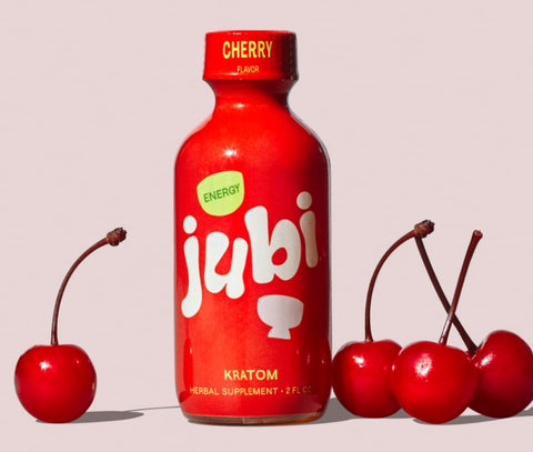 Jubi Cherry Kratom Energy Shot - Great Tasting Cherry!