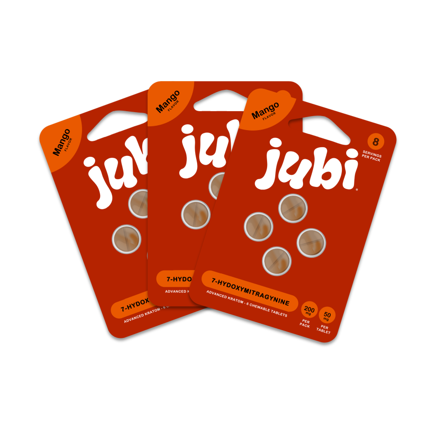 🎁 Jubi 7OH 50mg Chewable Tablets - Precise, Portable 7-Hydroxymitragynine Extract (100% off)